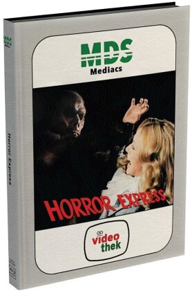 Horror Express (1972) (Cover A, Wattiert, Limited Edition, Mediabook, Blu-ray + DVD)