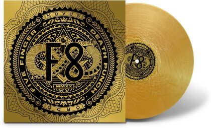 Five Finger Death Punch - F8 (2023 Reissue, gold foil gatefold jacket, Gold Vinyl, 2 LP)