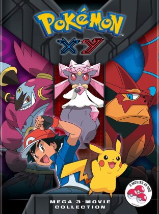 Pokémon XY - Mega 3-Movie Collection (3 DVDs)