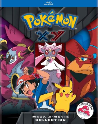 Pokémon XY - Mega 3-Movie Collection (3 Blu-rays)