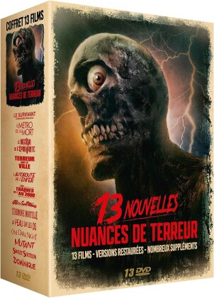 13 nouvelles nuances de terreur - 13 films (12 DVD)