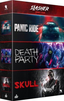 Slasher - Panic Ride / Death Party / Skull (3 DVDs)