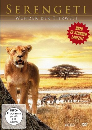 Serengeti - Wunder der Tierwelt (4 DVDs)