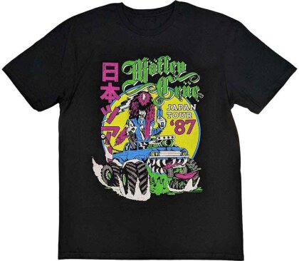 Motley Crue Unisex T-Shirt - Girls Girls Girls Japanese Tour '87