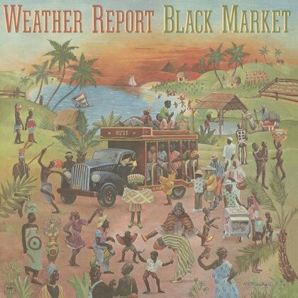 Weather Report - Black Market (2023 Reissue, Music On Vinyl, Limited To 1500 Copies, Flaming Colored Vinyl, LP)