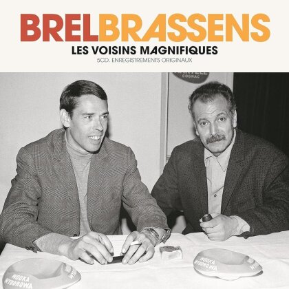Jacques Brel & Georges Brassens - Les Voisins Magnifiques (5 CDs)