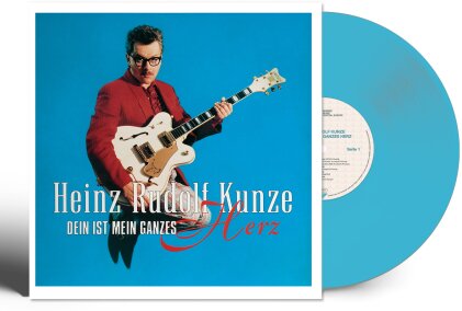 Heinz Rudolf Kunze - Dein Ist Mein Ganzes Herz (2023 Reissue, Warner, Limited Edition, Blue Vinyl, LP)