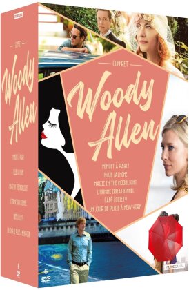 Coffret Woody Allen - Minuit à Paris / Blue Jasmine / Magic in the Moonlight / L'homme irrationnel / Café Society / Un jour de pluie à New York (6 DVD)