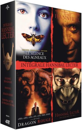 Intégrale Hannibal Lecter - Le silence des agneaux / Hannibal / Dragon Rouge / hannibal Lecter : Les origines du mal (4 DVD)