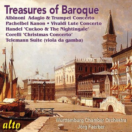 Jörg Faerber & Württemburg Chamber Orchestra - Treasures of the Baroque