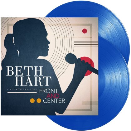 Beth Hart - Front And Center - Live From New York (2023 Reissue, Provogue, Blue Vinyl, 2 LPs)