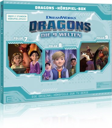 Dragons-Die 9 Welten - Hörspiel-Box,Folge 7-9 (3 CD)