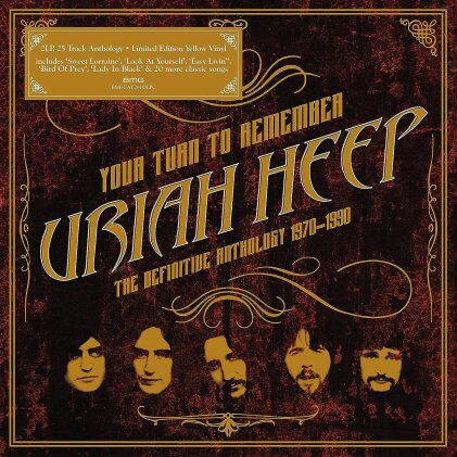 Uriah Heep - The Definitive Anthology 1970-1990 (Colored, 2 LPs)