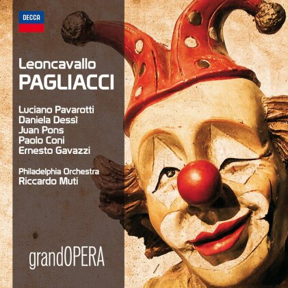 Ruggero Leoncavallo (1857-1919), Riccardo Muti, Luciano Pavarotti & Philadelphia Orchestra - Pagliacci - Der Bajazzo - Paillasse (2023 Reissue)