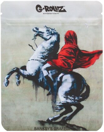 G-Rollz Banksy's Bling Bonaparte Smellproof Bags 100 x 125mm 8pcs