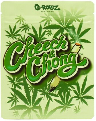 G-Rollz Cheech and Chong Camo Smellproof Bags 100 x 125mm 8pcs
