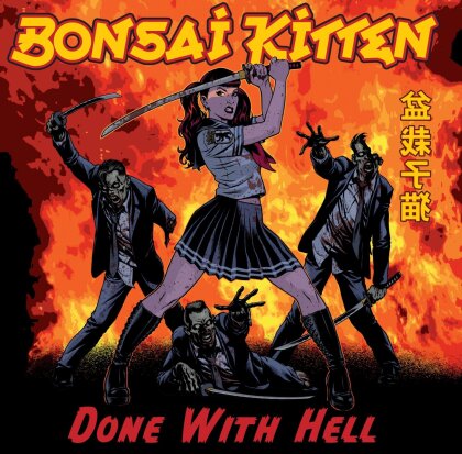 Bonsai Kitten - Done With Hell (2023 Reissue, Sunny Bastards, Limited Edition, Yellow Red Splash Vinyl, LP)