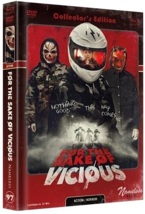 For the Sake of Vicious (2020) (Cover C, Collector's Edition, Edizione Limitata, Mediabook, Uncut, Blu-ray + DVD)