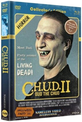 C.H.U.D. 2 - Bud the Chud (1989) (Cover C, Collector's Edition, Edizione Limitata, Mediabook, Uncut, Blu-ray + DVD)