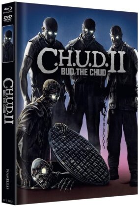 C.H.U.D. 2 - Bud the Chud (1989) (Cover A, Limited Edition, Mediabook, Uncut, Blu-ray + DVD)
