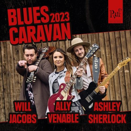Blues Caravan 2023 (DVD + CD) - Ally Venable, Will Jacobs & Ashley Sherlock