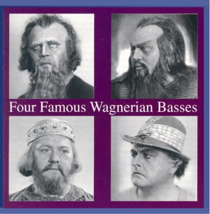 Richard Wagner (1813-1883), Ivar Andrésen, Emanuel List, Alexander Kipnis & Josef von Manowarda - Four Famous Wagnerian Basses