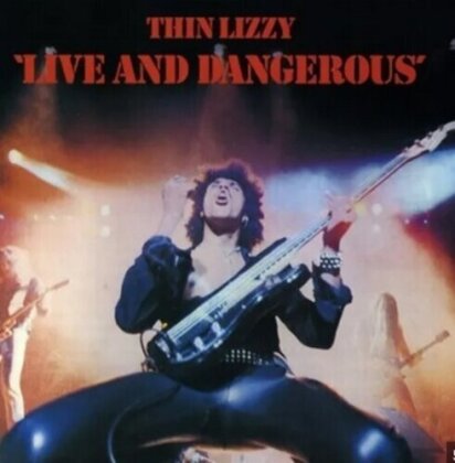 Thin Lizzy - Live And Dangerous (Friday Music, Audiophile, Limited Edition, Orange Vinyl, 2 LPs)