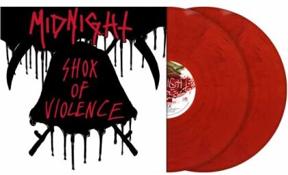 Midnight - Shox Of Violence EP (2023 Reissue, Metal Blade Records, Red Vinyl, 2 LPs)