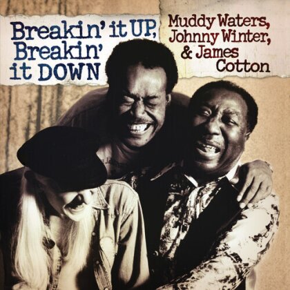 Johnny Winter, James Cotton & Muddy Water - Breakin' It Up Breakin' It Down (2023 Reissue, Friday Music, Gatefold, Poster, Limited Edition, Gold Colored Vinyl, 2 LPs)