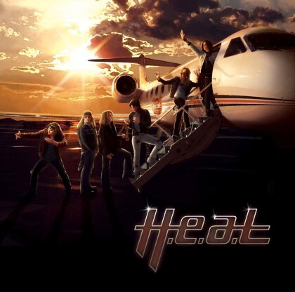 H.e.a.t. (Sweden) - Heat (2023 Reissue, Gatefold, Black Vinyl, Ear Music, Édition Limitée, LP + 10" Maxi)