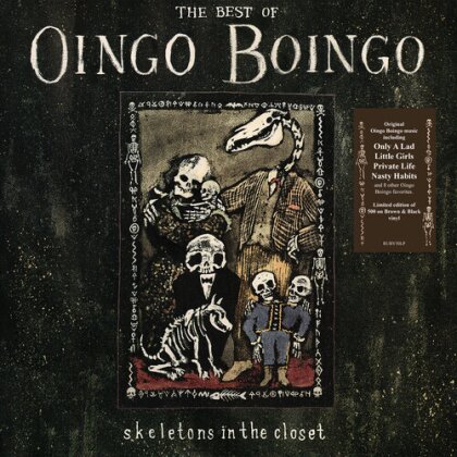 Oingo Boingo - Skeletons In The Closet - Best Of (2023 Reissue, Rubellan Remasters, Black/Brown Vinyl, LP)