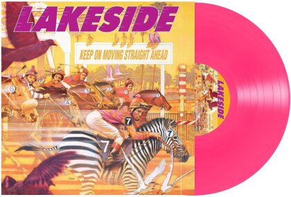 Lakeside - Keep On Moving Straight Ahead (2023 Reissue, Unidisc Records, Pink Vinyl, LP)