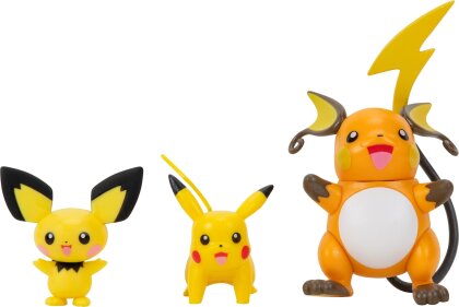 Pokémon Select Entwicklungs Multipack Pichu - Pikachu + Raichu