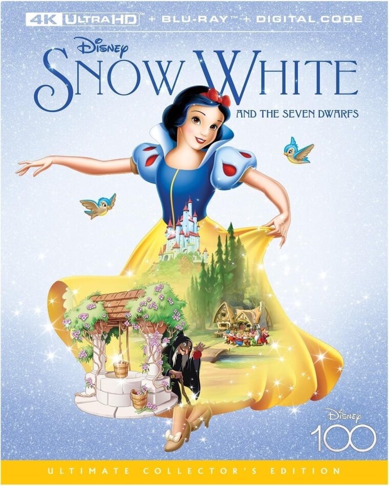 Snow White and the Seven Dwarfs (1937) (Ultimate Collector's Edition, 4K Ultra HD + Blu-ray)