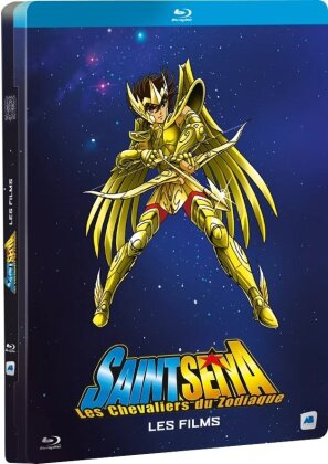 Saint Seiya - Les chevaliers du Zodiaque - Les 5 films (Édition Limitée, Steelbook, 2 Blu-ray)