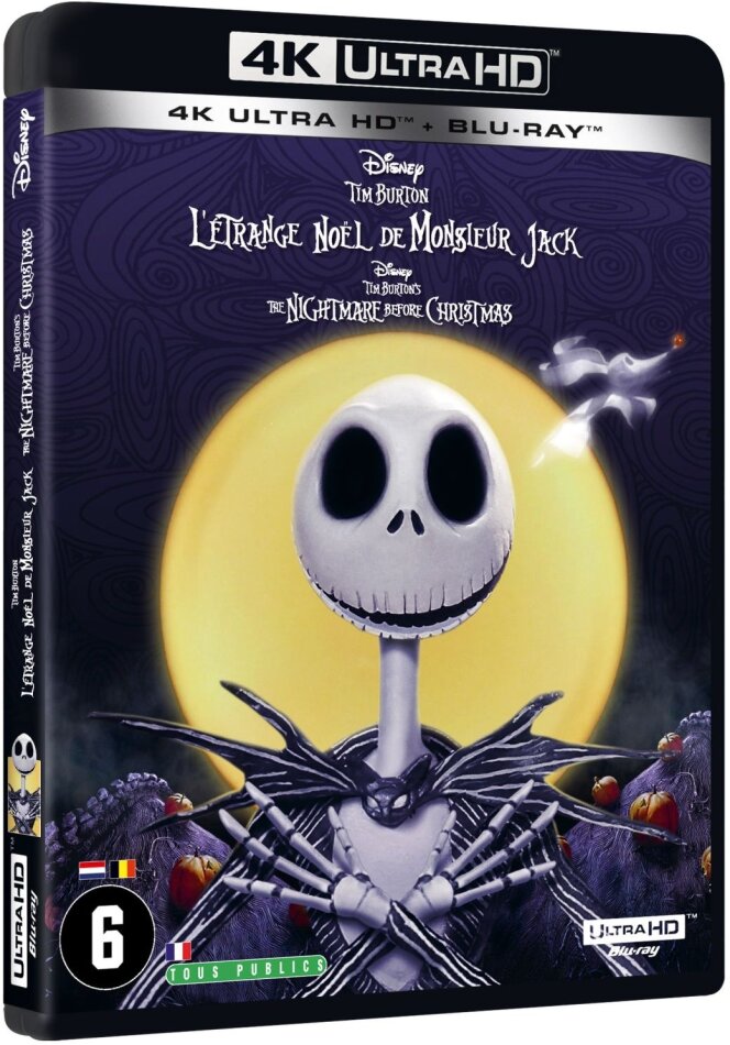 L'étrange Noël de Monsieur Jack (1993) (4K Ultra HD + Blu-ray)
