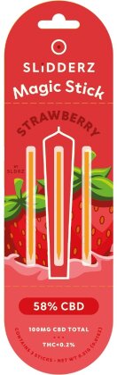 Slidderz Strawberry Joint Core 3pc - (CBD: 58%, THC: <0.2%)