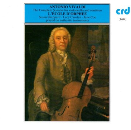 L'École d'Orphée & Antonio Vivaldi (1678-1741) - The Complete Sonatas for violoncello and continuo