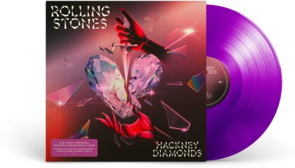 The Rolling Stones - Hackney Diamonds (Indie Edition, Limited Edition, Fushia Vinyl, LP)