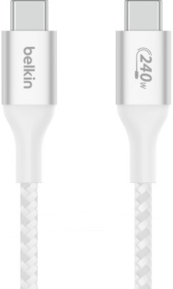 Belkin Boost Charge USB-C to USB-C Cable 240W 1m - white