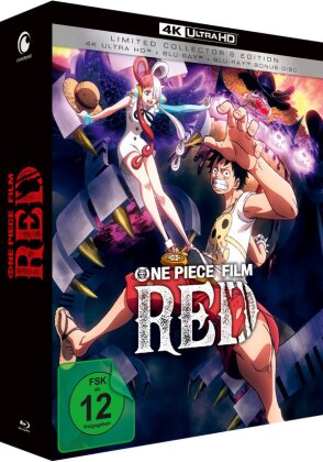 One Piece - Der 14. Film - Red (2022) (Limited Collector's Edition, 4K Ultra HD + Blu-ray)