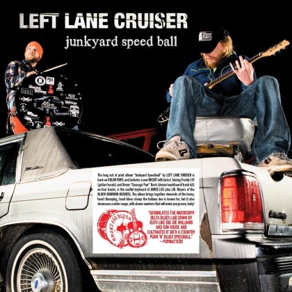 Left Lane Cruiser - Junkyard Speedball (Red/ Black Smash Vinyl, LP)