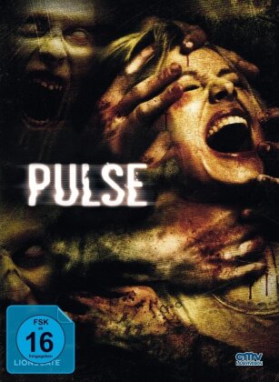 Pulse - Du bist tot, bevor Du stirbst (2006) (Cover B, Limited Edition, Mediabook, Blu-ray + DVD)
