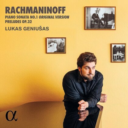 Lukas Geniušas & Sergej Rachmaninoff (1873-1943) - Piano Sonata No.1 Original Version - Préludes op.3