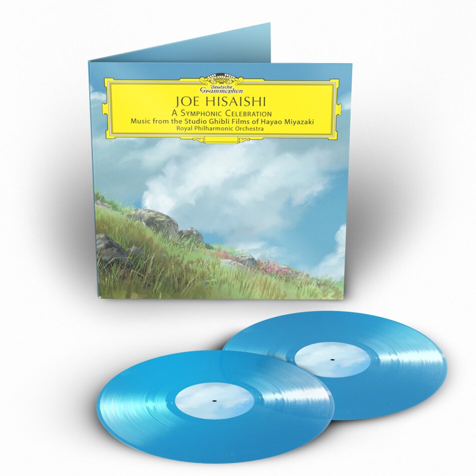 Joe Hisaishi & Royal Philharmonic Orchestra - A Symphonic Celebration - Music From The Studio Ghibli Films Of Hayao Miyazaki (Limited Edition, Sky Blue Vinyl, LP)