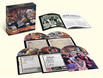 Frank Zappa - Over-Nite Sensation (2023 Reissue, Zappa Records, 50th Anniversary Edition, 5 CDs + Blu-ray)