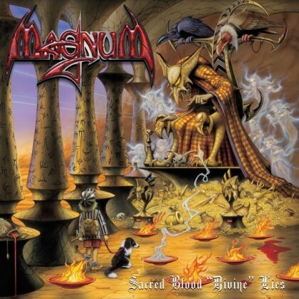 Magnum - Sacred Blood, Divine Lies (2023 Reissue, Steamhammer, Red Vinyl, 2 LPs)