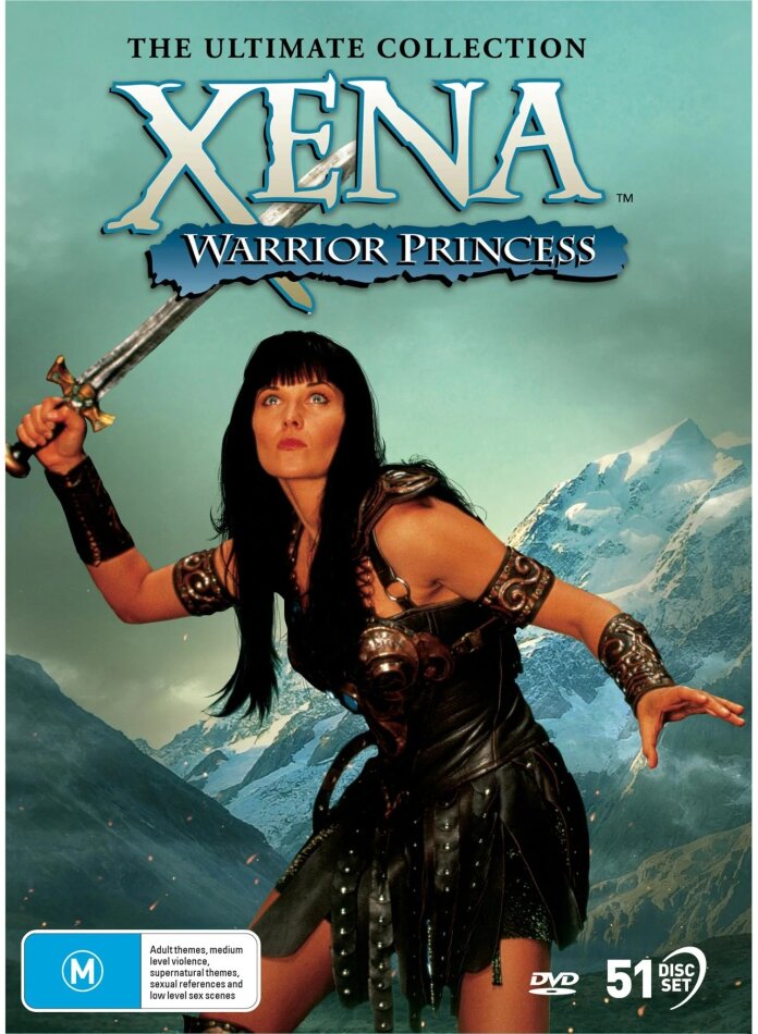 Xena: Warrior Princess - The Ultimate Collection (Australian Release, 51 DVDs)