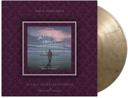 Ennio Morricone (1928-2020) - Legend Of 1900 - OST (2023 Reissue, Limited to 1000 Copies, Edizione 25° Anniversario, Gold/Black Vinyl, LP)