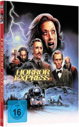 Horror Express (1972) (Cover D, Limited Edition, Mediabook, Blu-ray + DVD)